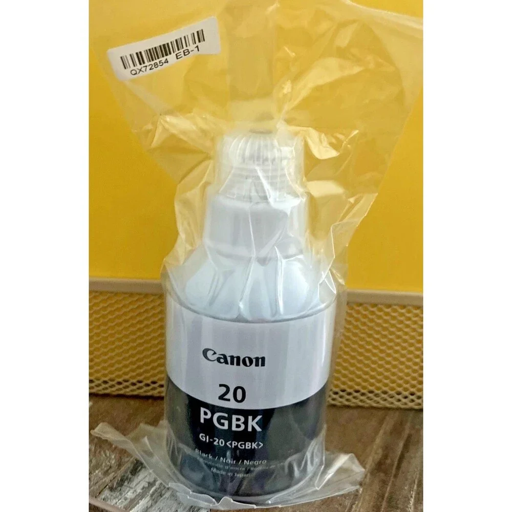 Canon PGBK Black Ink Bottles (2-Pack) - Pixma G6020, G5020 MegaTank